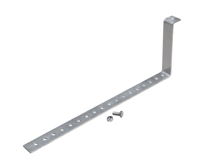 Zinco Fallnet-Rail Schienenhalter SB/GB Länge: 120 cm, Pack mit 5 Stück