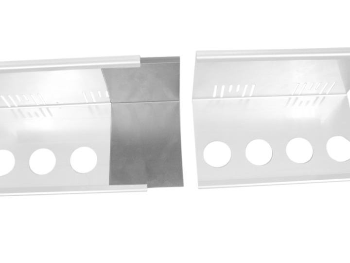 Zinco Stoßverbinder für DP 120 aus Aluminium