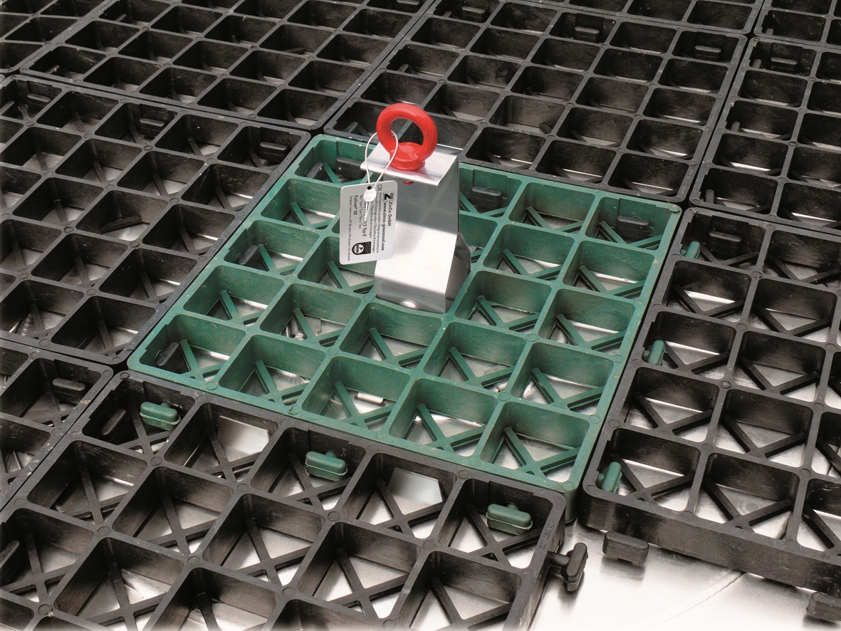 Zinco Fallnet SR, Anschlageinrichtung mit Rasterelementen 2,00 x 2,67 m