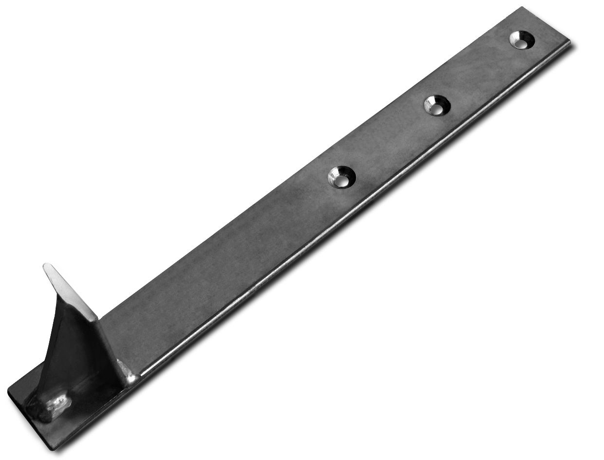 Zinco Traufschubhalter TSH 80 für Traufprofile, massiver Edelstahl