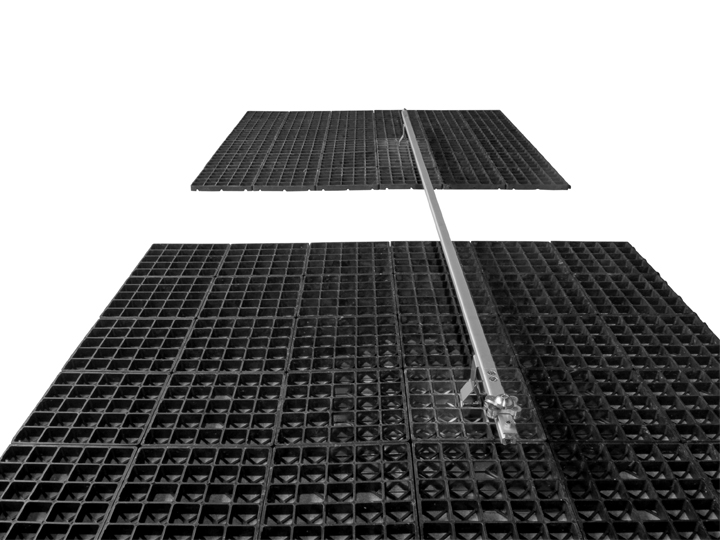 Zinco Anschlagschiene Länge 2 m für Fallnet SR-Rail und SB 200-Rail