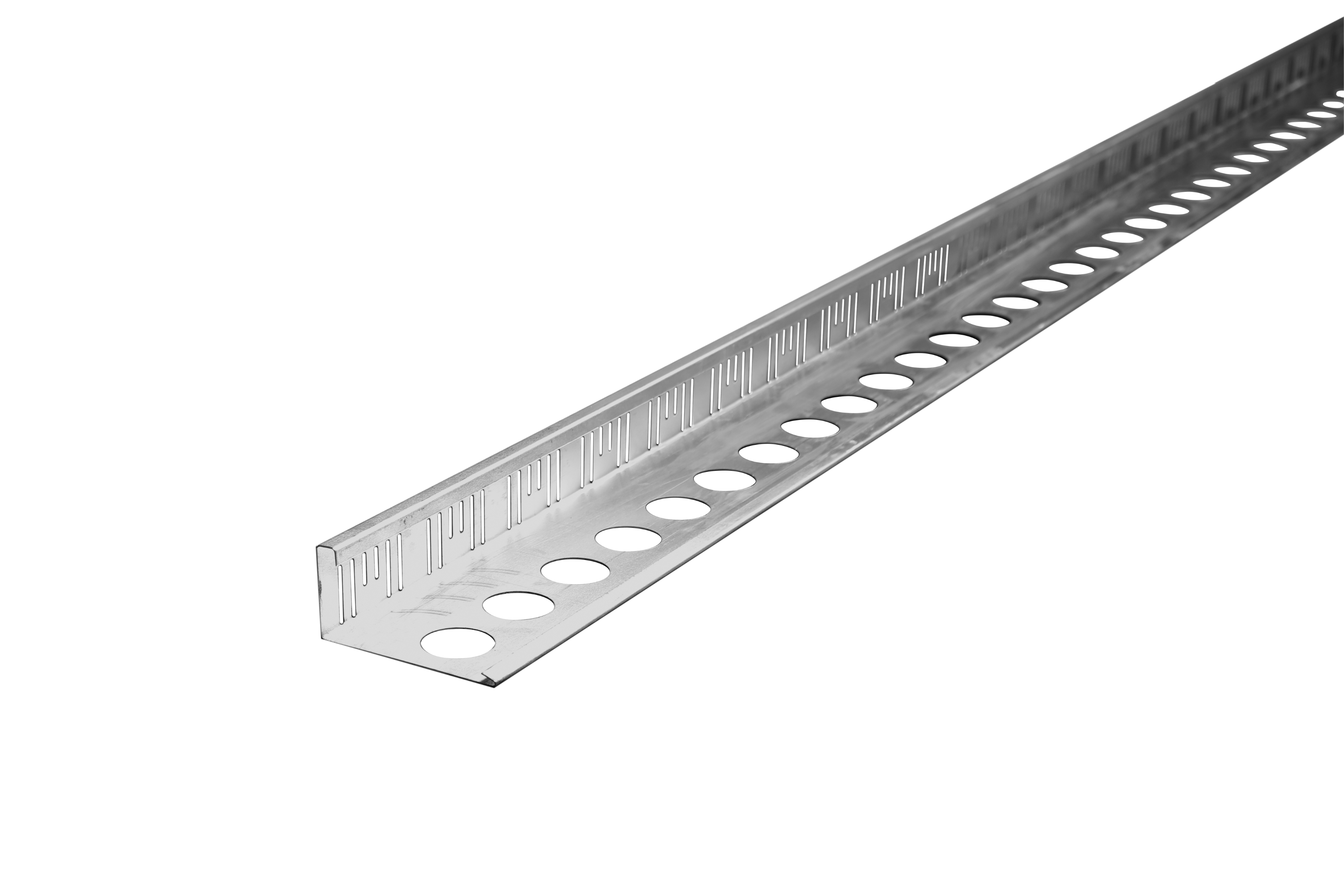 Zinco Dachtraufprofil DP 55-E, Höhe 55 mm, Länge 3 m, Edelstahl 0,8 mm